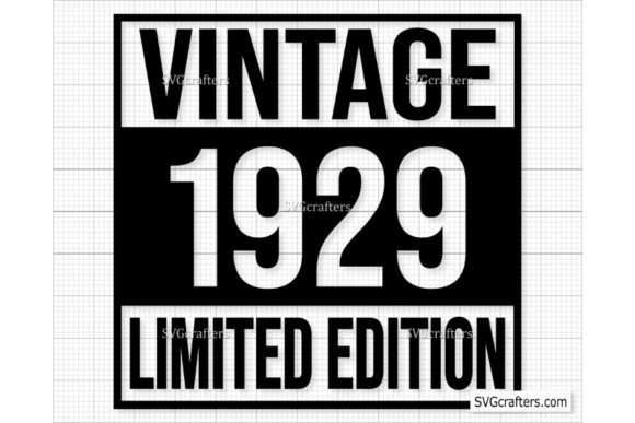 Download Vintage 1929 Png Svg ,93rd Birthday Svg - 1929 Collection