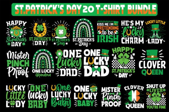 Download St. Patrick's Day T-shirt Bundle - St. patrick's day Collection