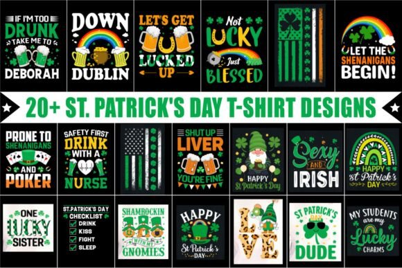 Download Funny St. Patrick's Day T-Shirt Bundle - St. patrick's day Collection