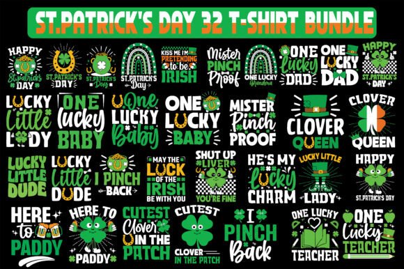 Download St. Patrick's Day T-shirt Bundle - St. patrick's day Collection
