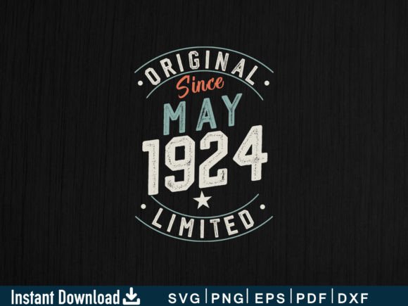 Download May 1924 Funny Gifts 100th Birthday - 1924 Collection