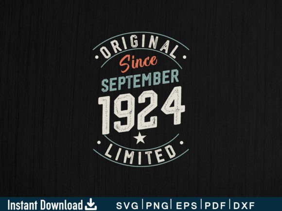 Download September 1924 Gifts 100th Birthday - 1924 Collection