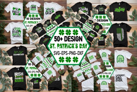 Download Mega St. Patrick's Day T-shirt Bundle - St. patrick's day Collection