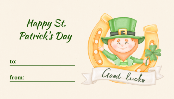 Download Gift Tag St. Patrick's Day - St. patrick's day Collection