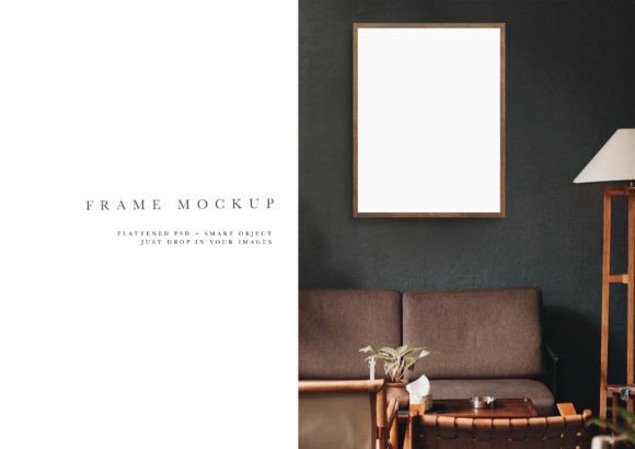 Download Frame Mockup #1924, Portrait Frame - 1924 Collection