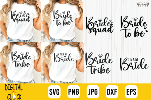 Download Bride Squad, Bride to Be, Team Bride SVG - Bride Collection