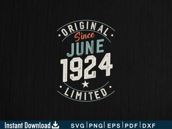 Download June 1924 Funny Gifts 100th Birthday - 1924 Collection