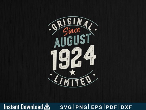Download August 1924 Funny Gifts 100th Birthday - 1924 Collection
